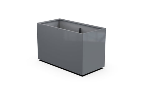 Aluminum Rectangular Planter – 30" Height - Plantercraft
