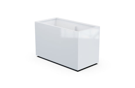 Aluminum Rectangular Planter – 30" Height - Plantercraft