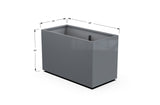 30% OFF Aluminum Rectangular Planter – 59.5" x 24" x 30"