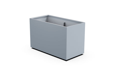 Aluminum Rectangular Planter – 30" Height - Plantercraft