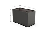 30% OFF Aluminum Rectangular Planter – 59.5" x 24" x 30"