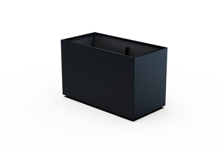 Aluminum Rectangular Planter – 30" Height - Plantercraft