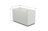 30% OFF Aluminum Rectangular Planter – 59.5" x 24" x 30"