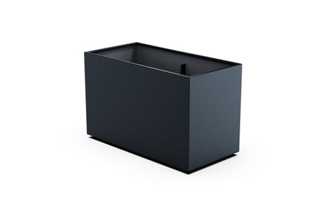 Aluminum Rectangular Planter – 30" Height - Plantercraft