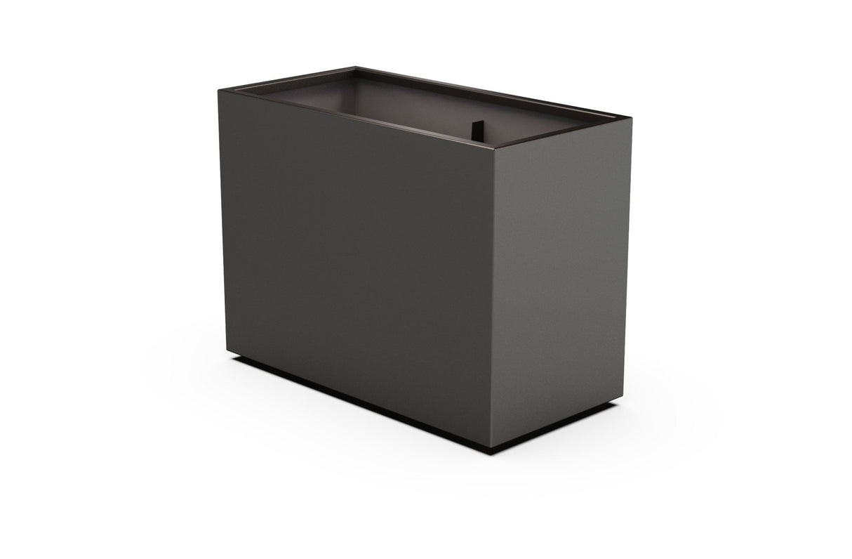 Aluminum Rectangular Planter – 36" Height - Plantercraft