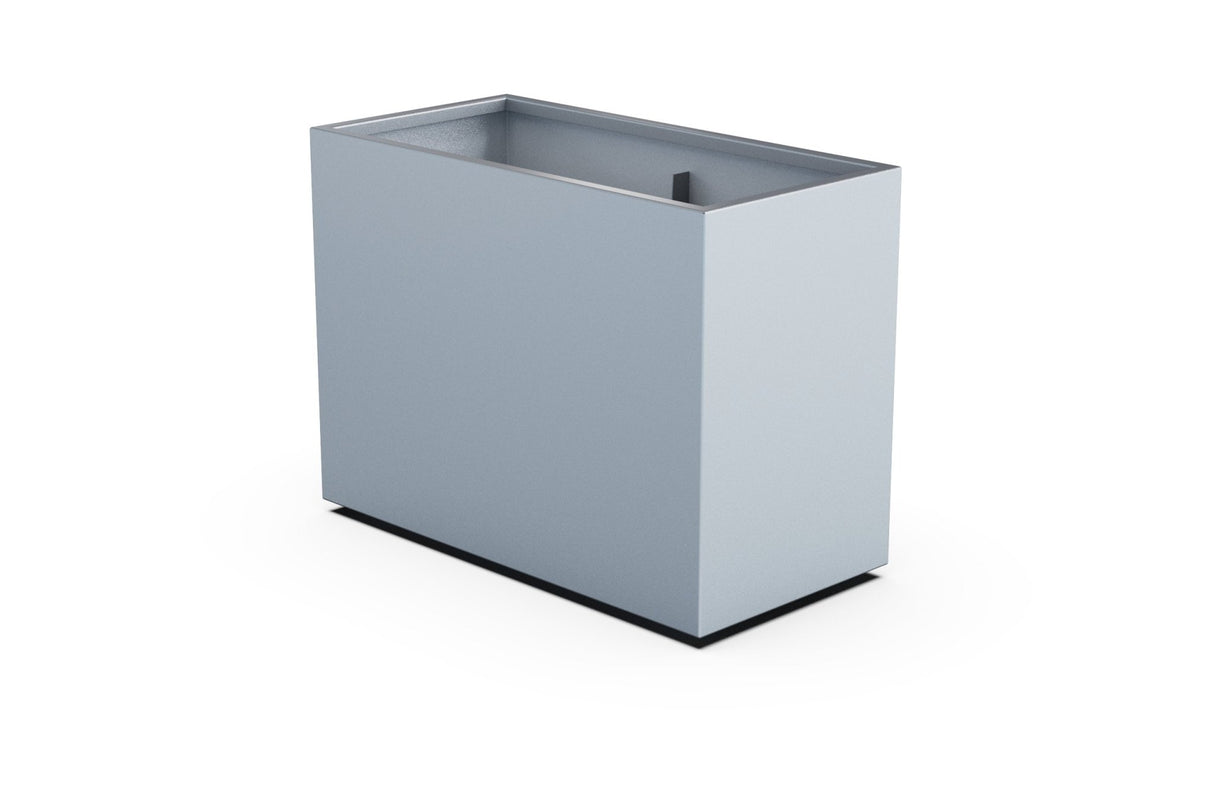 Aluminum Rectangular Planter – 36" Height - Plantercraft