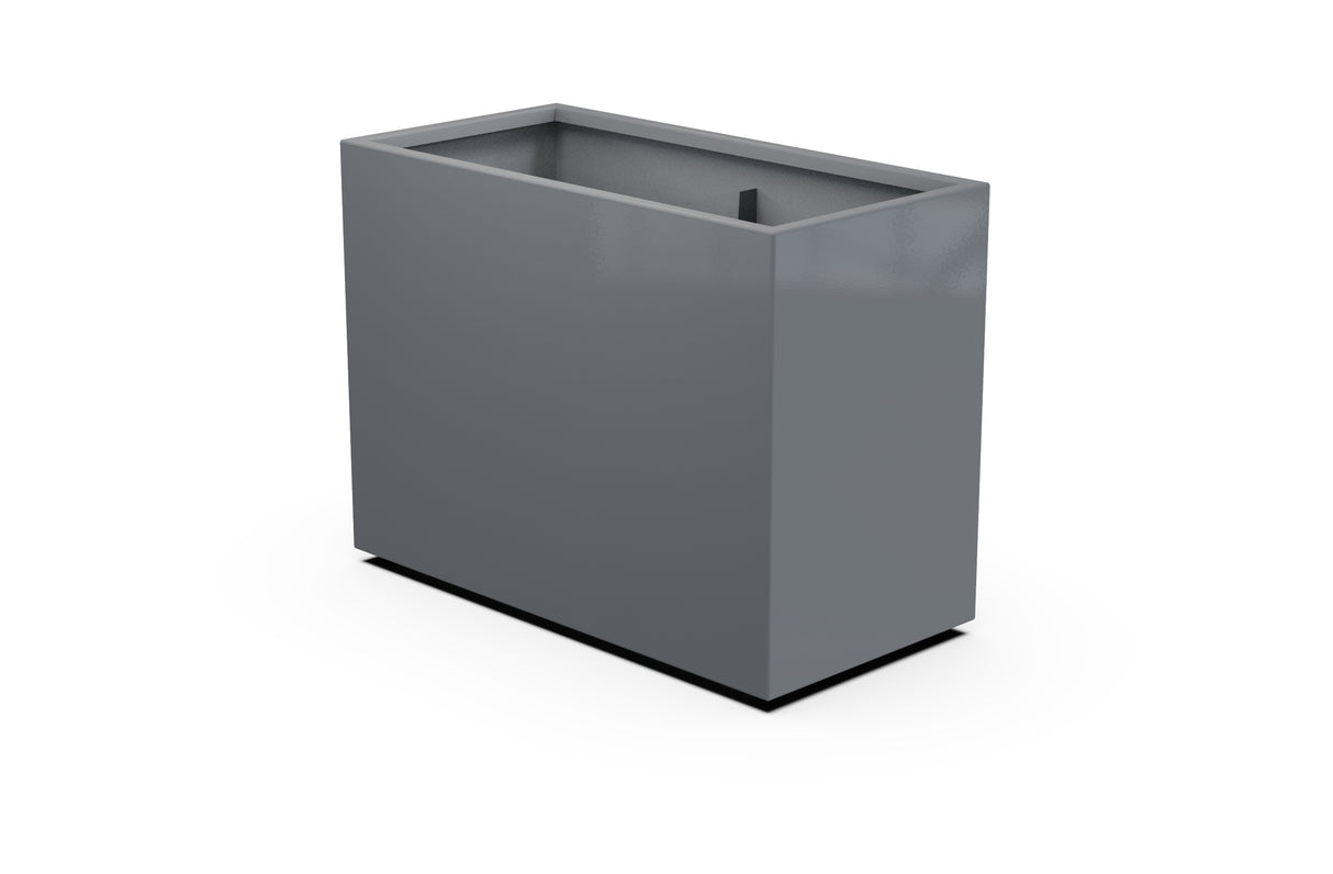 Aluminum Rectangular Planter – 36" H