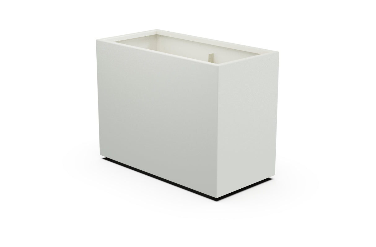 Aluminum Rectangular Planter – 36" H