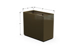 Aluminum Rectangular Planter - Plantercraft
