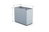 Aluminum Rectangular Planter - Plantercraft
