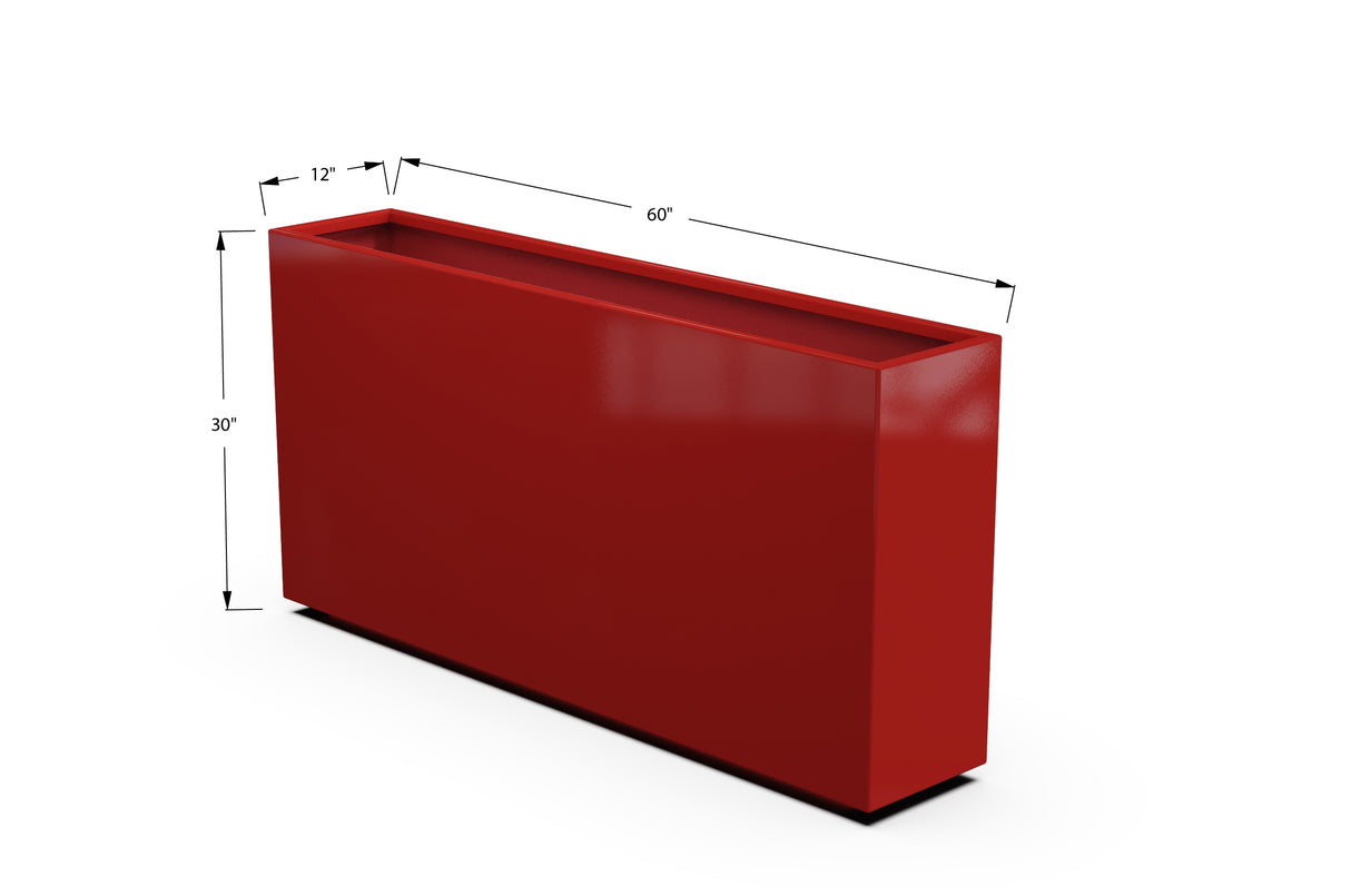 30% OFF Aluminum Rectangular Planter – 59.5" x 24" x 30"