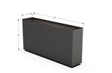 30% OFF Aluminum Rectangular Planter – 59.5" x 24" x 30"