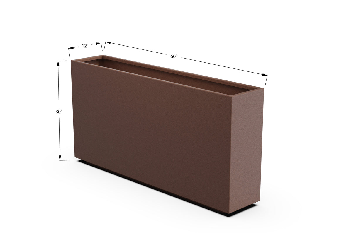 30% OFF Aluminum Rectangular Planter – 59.5" x 24" x 30"