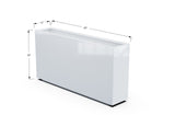 30% OFF Aluminum Rectangular Planter – 59.5" x 24" x 30"