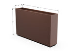 Aluminum Rectangular Planter – 36" H