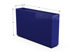 Aluminum Rectangular Planter – 36" H