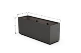 30% OFF Aluminum Rectangular Planter – 84" x 18" x 24"