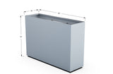 Aluminum Rectangular Planter - Plantercraft