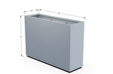30% OFF Aluminum Rectangular Planter – 60" x 18" x 42"