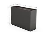 30% OFF Aluminum Rectangular Planter – 60" x 18" x 42"