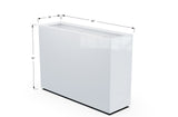 30% OFF Aluminum Rectangular Planter – 60" x 18" x 42"