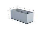 30% OFF Aluminum Rectangular Planter – 84" x 18" x 24"