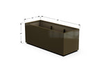 30% OFF Aluminum Rectangular Planter – 84" x 18" x 24"