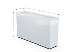 30% OFF Aluminum Rectangular Planter – 60" x 18" x 42"