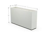 Aluminum Rectangular Planter - Plantercraft