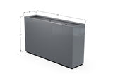 30% OFF Aluminum Rectangular Planter – 60" x 18" x 42"
