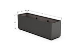 30% OFF Aluminum Rectangular Planter – 84" x 18" x 24"