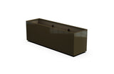 30% OFF Aluminum Rectangular Planter – 72" x 20" x 20"
