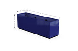 30% OFF Aluminum Rectangular Planter – 84" x 18" x 24"