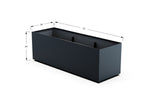 30% OFF Aluminum Rectangular Planter – 84" x 18" x 24"