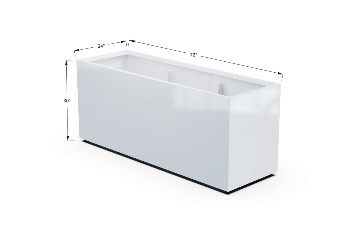 30% OFF Aluminum Rectangular Planter – 59.5" x 24" x 30"