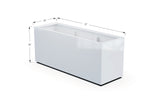 30% OFF Aluminum Rectangular Planter – 59.5" x 24" x 30"