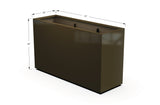 Aluminum Rectangular Planter - Plantercraft