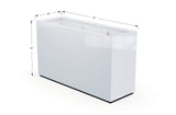 Aluminum Rectangular Planter - Plantercraft