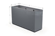Aluminum Rectangular Planter - Plantercraft