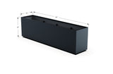 30% OFF Aluminum Rectangular Planter – 84" x 18" x 24"