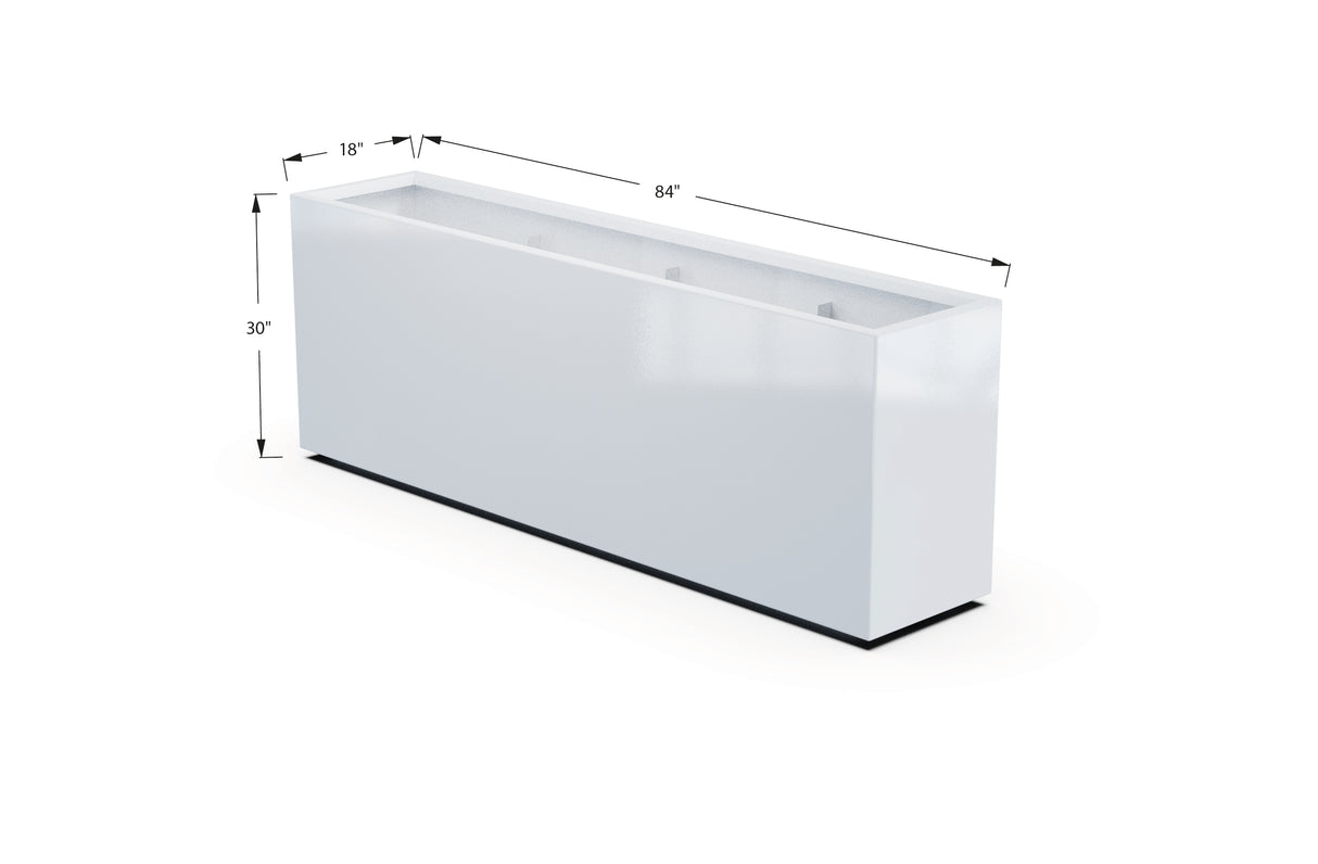 30% OFF Aluminum Rectangular Planter – 59.5" x 24" x 30"