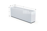 30% OFF Aluminum Rectangular Planter – 59.5" x 24" x 30"
