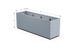 30% OFF Aluminum Rectangular Planter – 59.5" x 24" x 30"