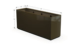 Aluminum Rectangular Planter – 36" H