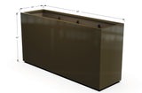Aluminum Rectangular Planter - Plantercraft