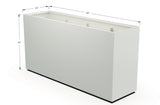 Aluminum Rectangular Planter - Plantercraft