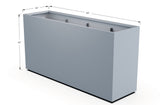 Aluminum Rectangular Planter - Plantercraft