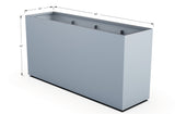 Aluminum Rectangular Planter - Plantercraft