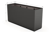 30% OFF Aluminum Rectangular Planter – 60" x 18" x 42"