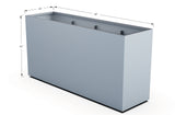 30% OFF Aluminum Rectangular Planter – 60" x 18" x 42"